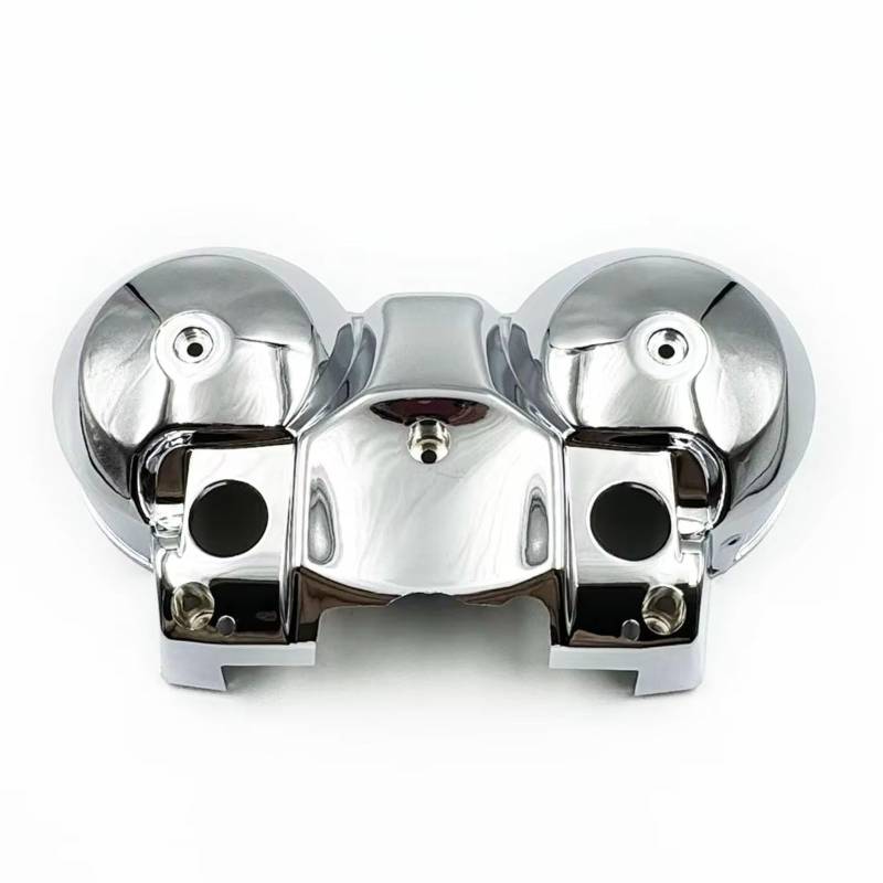 Tachometer Gehäuse Abdeckung Für CB900F Für CB600F Für Hornet 2003-2004 Für CBF600N Für CBF500 Für CB750 2007 Tachometer Drehzahlmesser Äußere Gehäuseabdeckung Motorrad-Untergehäuse(Bottom Cover Chrom von YSSLYEU