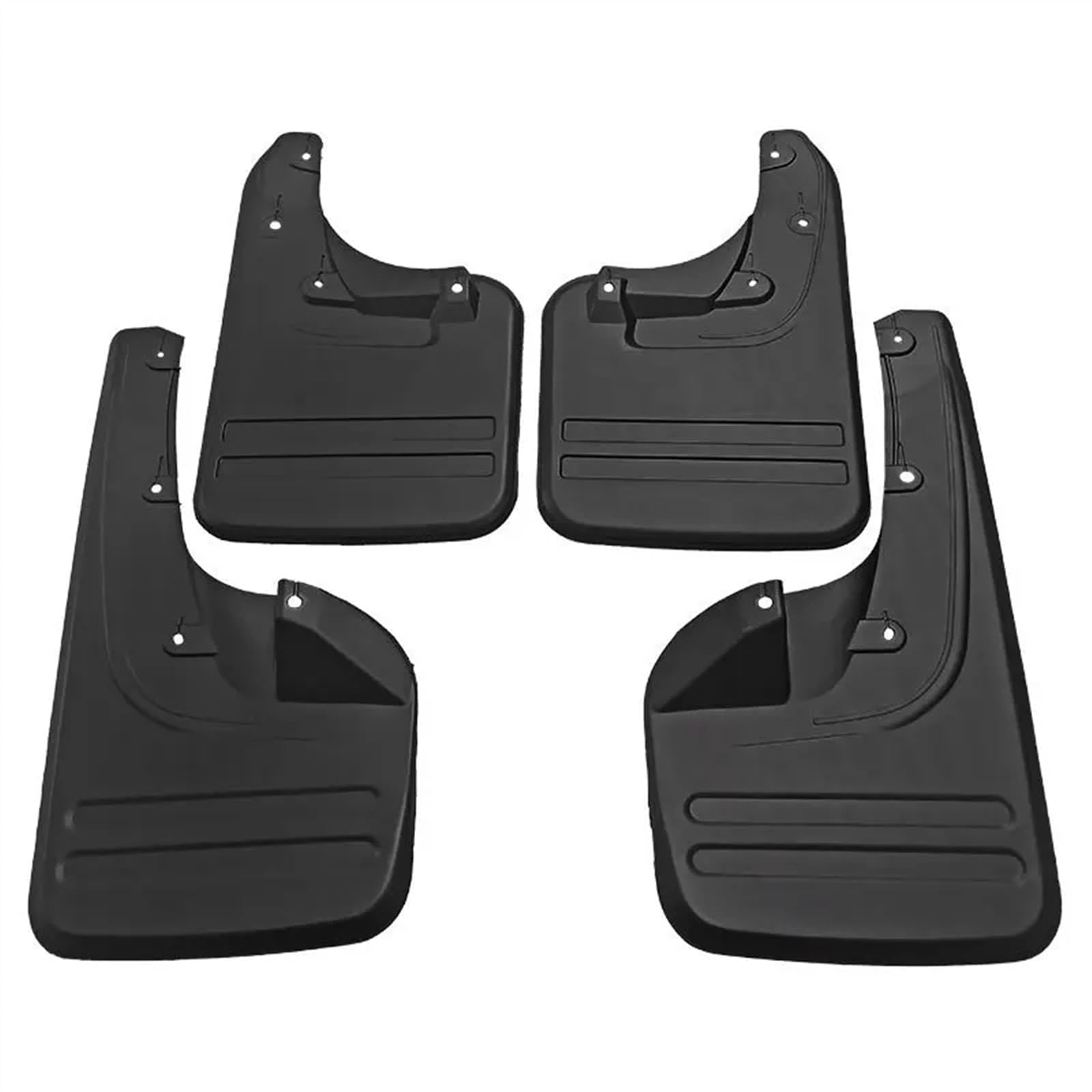YSSLYEU Auto Kotflügel Kompatibel Mit Toyota Für 09 Für Hilux Für Vigo 2005 2006-2014 Schwarze Auto-Schmutzfänger-Kotflügel Für Spritzschutz Autozubehör Werkzeuge Kotflügel(2wd) von YSSLYEU