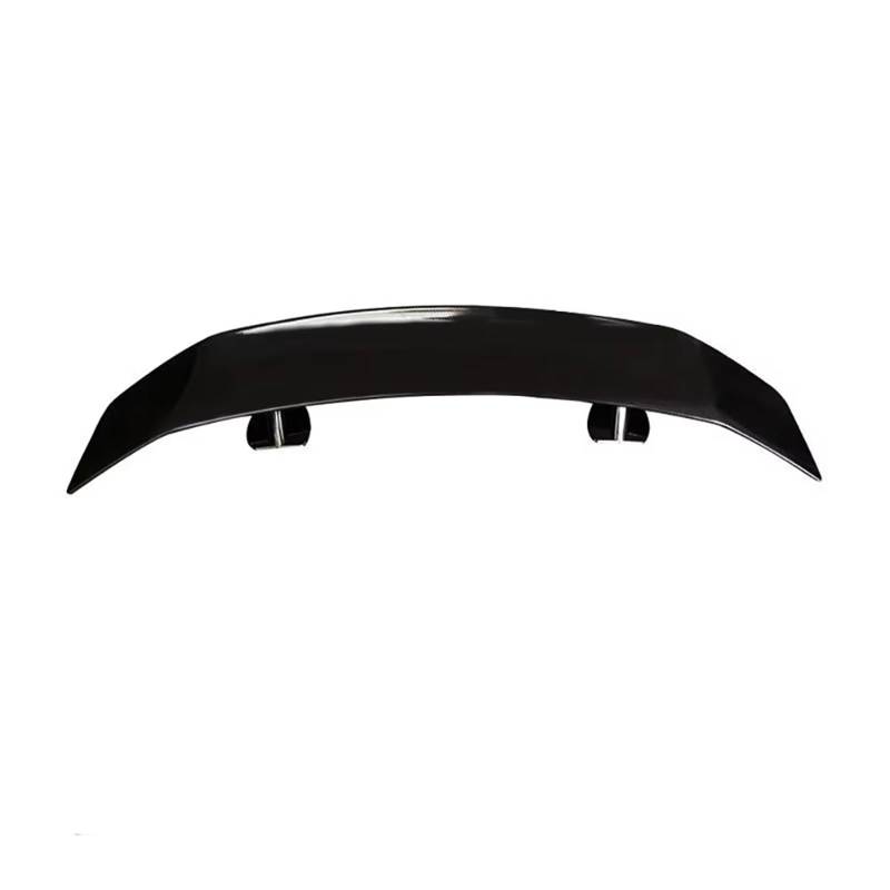 YSSLYEU Auto Spoiler Wing Auto Spoiler Universal Kein Bohren Große Feste Für Flügel Mit Licht Muster Auto Stoßstange Schwanz Für Flügel Autos Zubehör(Bright Black) von YSSLYEU
