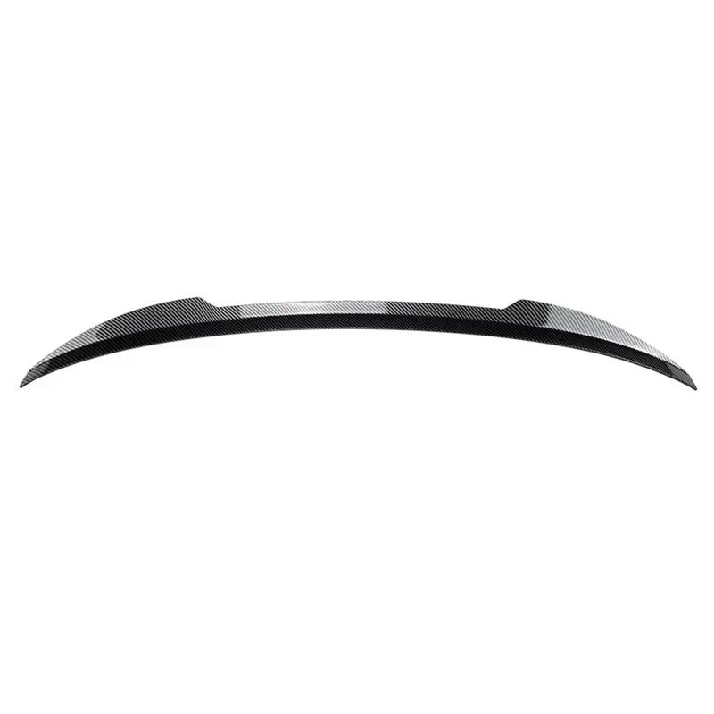 YSSLYEU Auto Spoiler Wing Kompatibel Mit 1er-Serie 116i 118i 120i 125i M135i M140i F20 F21 2011 2012–2019 Zierleiste Für Den Hinteren Kofferraum-Dachspoiler Im Stil(Carbon Look) von YSSLYEU