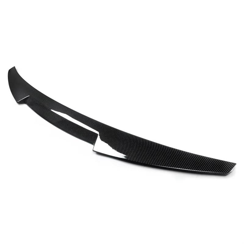 YSSLYEU Auto Spoiler Wing Kompatibel Mit A4 B9 2017 2018 2019 2020 2021 2022 Limousine V-Typ Carbonfaser-Look Heckspoilerflügel Autodekoration von YSSLYEU