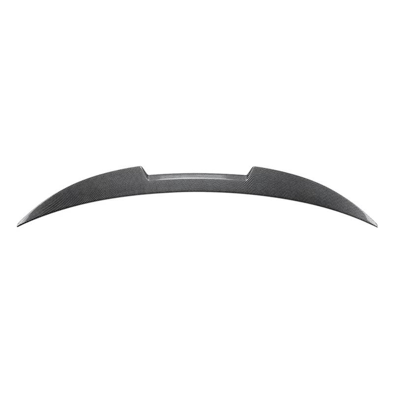YSSLYEU Auto Spoiler Wing Kompatibel Mit Der 5er-Serie F10 M4 2011 2012 2013 2014 2015–2017 Hinten Mittlerer Kofferraum-Dachspoiler Für Flügel Auto-Heckspoiler Flügel Aufkleber Schwänze(Carbon Look) von YSSLYEU