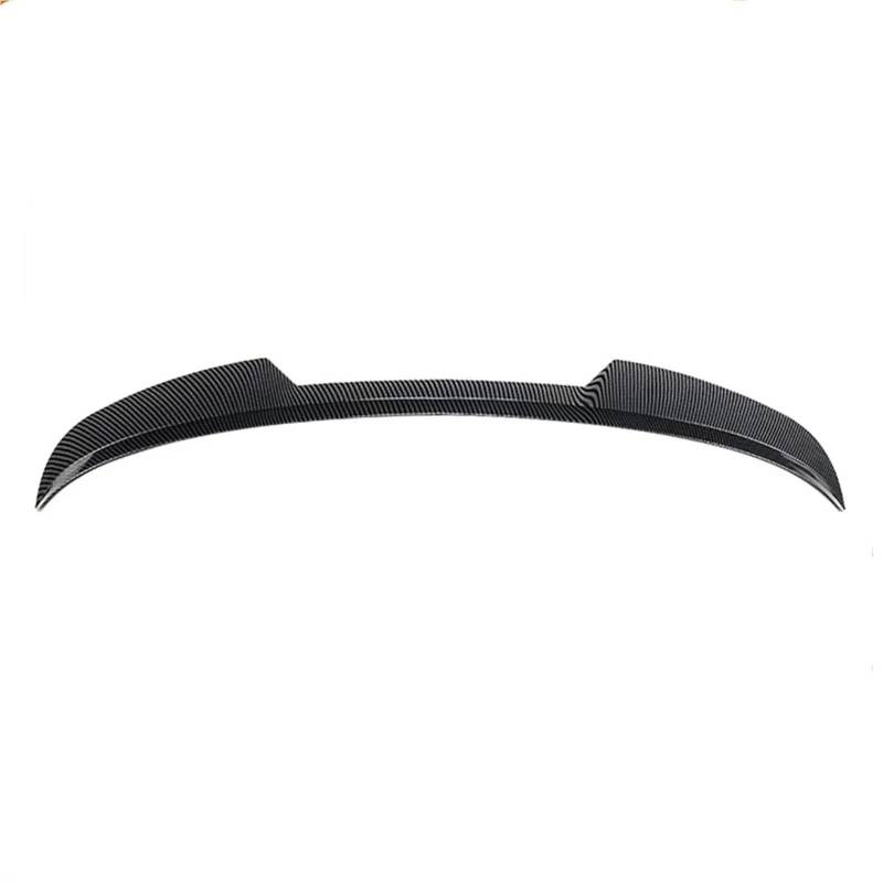 YSSLYEU Auto Spoiler Wing Kompatibel Mit Ford Für Fiesta ST Line Für MK6 Für MK6.5 2008-2017 Heckdachspoilerheck Für Flügelauto Fester Wind Heckscheibe Obere Kofferraumsplitterlippe(Carbon Look) von YSSLYEU