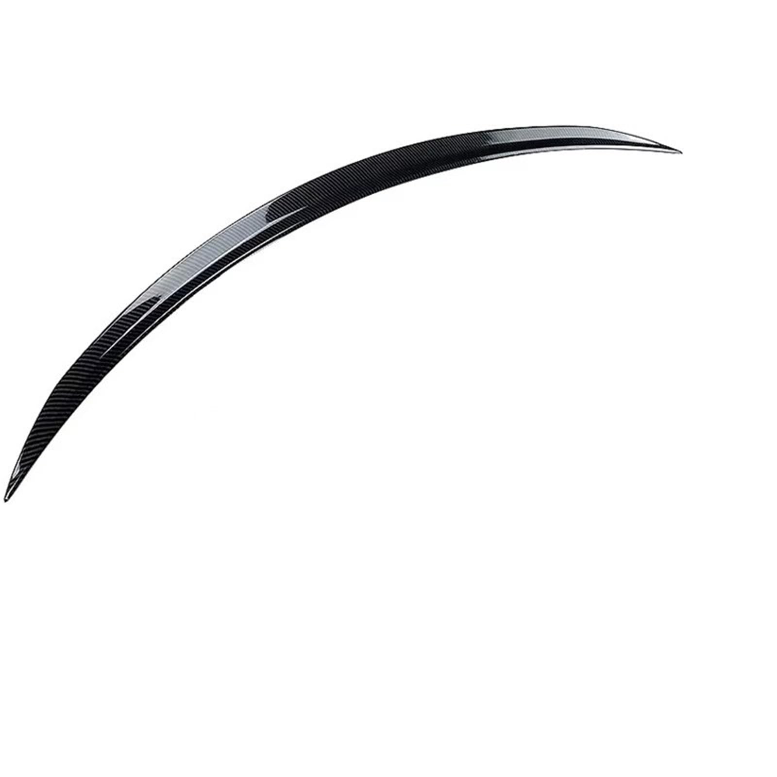 YSSLYEU Auto Spoiler Wing Kompatibel Mit Mercedes Für Benz C-Klasse Für Coupe C205 C200 C260 C300 2015 2016 2017–2021 Heckspoiler Kofferraum Dach Heckklappe Splitterlippe(Carbon Look) von YSSLYEU