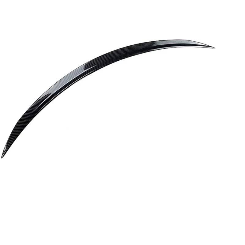 YSSLYEU Auto Spoiler Wing Kompatibel Mit Mercedes Für Benz C-Klasse Für Coupe C205 C200 C260 C300 2015 2016 2017–2021 Heckspoiler Kofferraum Dach Heckklappe Splitterlippe(Carbon Look) von YSSLYEU