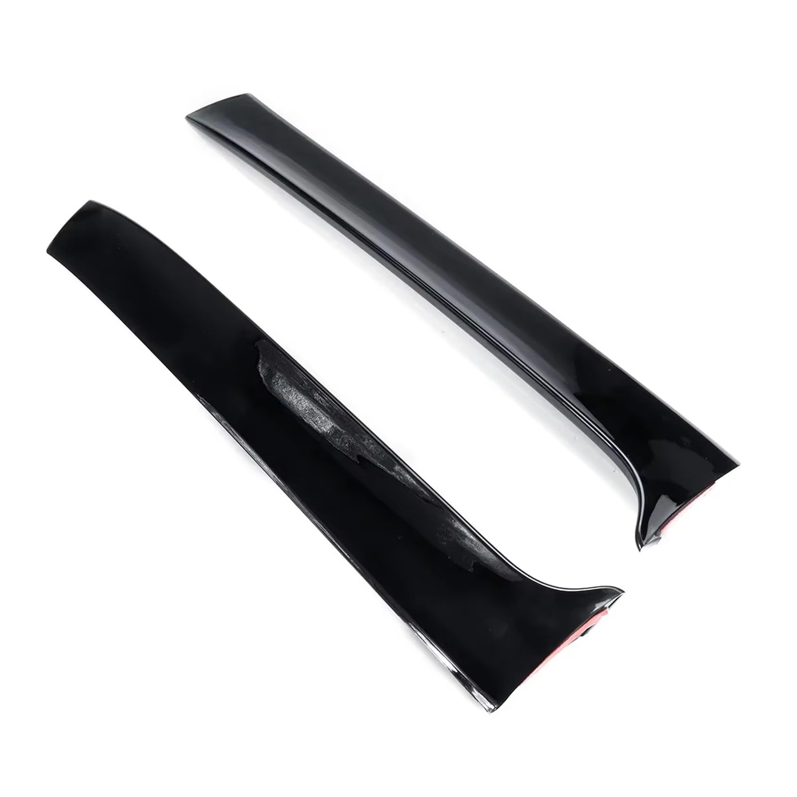 YSSLYEU Auto Spoiler Wing Kompatibel Mit VW Für Golf 7 R Für Variant Wagen Traval Version 2014–2017 Auto-Heckfenster-Seitenspoiler Canard-Splitter Body-Kits Aufkleber-Abdeckung(Gloss Black) von YSSLYEU