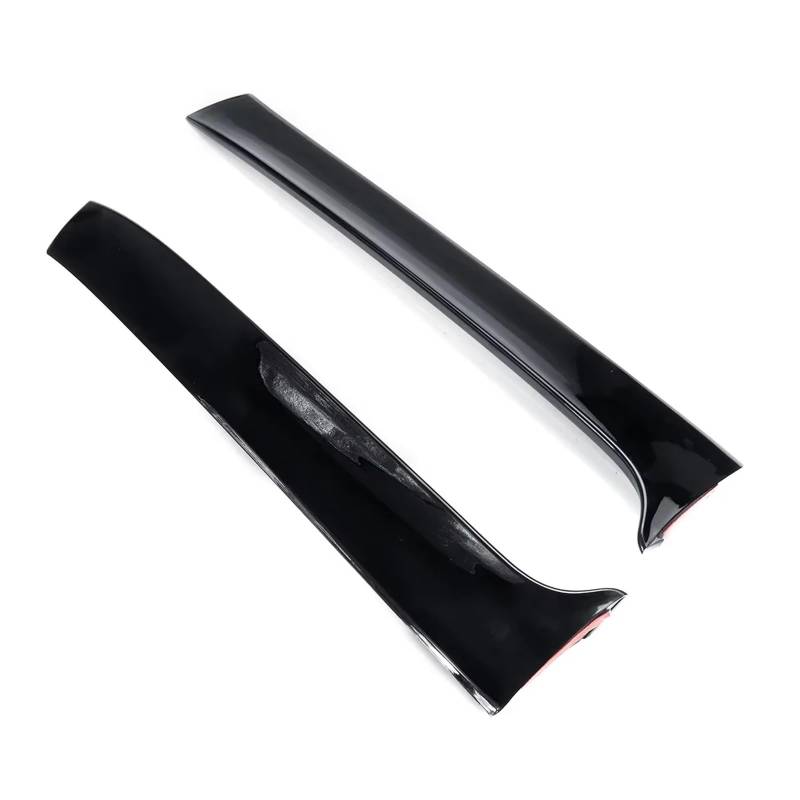 YSSLYEU Auto Spoiler Wing Kompatibel Mit VW Für Golf 7 R Für Variant Wagen Traval Version 2014–2017 Auto-Heckfenster-Seitenspoiler Canard-Splitter Body-Kits Aufkleber-Abdeckung(Gloss Black) von YSSLYEU