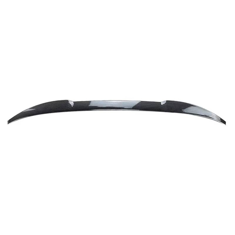 YSSLYEU Auto Spoiler Wing Kompatibel Mit X4 G02 2018 2019 2020 2021 2022 2023 M Style Auto Heckdach Heckspoiler Schwanz Für Wing Trunk Lip Body Kits Tuning(Carbon Look) von YSSLYEU