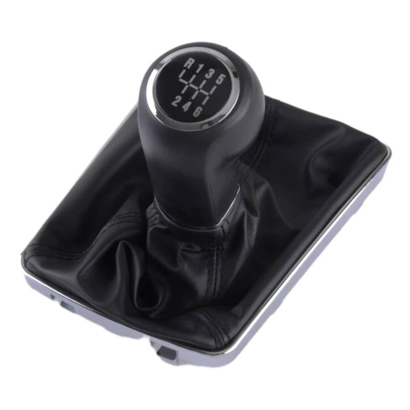YSSLYEU Kompatibel Mit Opel Für Corsa E X15 Für Fließheck Für Van 2014-2019 6 Gang Manueller Schaltknauf Hebel Stick Gaitor Boot Auto Schaltknäufe von YSSLYEU