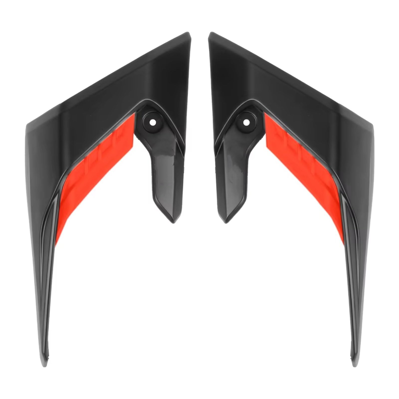 YSSLYEU Motorrad-Winglets Für CB650R 2018 2019 2020 2021 2022 2023 Verkleidung Winglets Fin Trim Abdeckung Motorrad Für Flügel Protector Wind Verkleidung Winglets(Red) von YSSLYEU