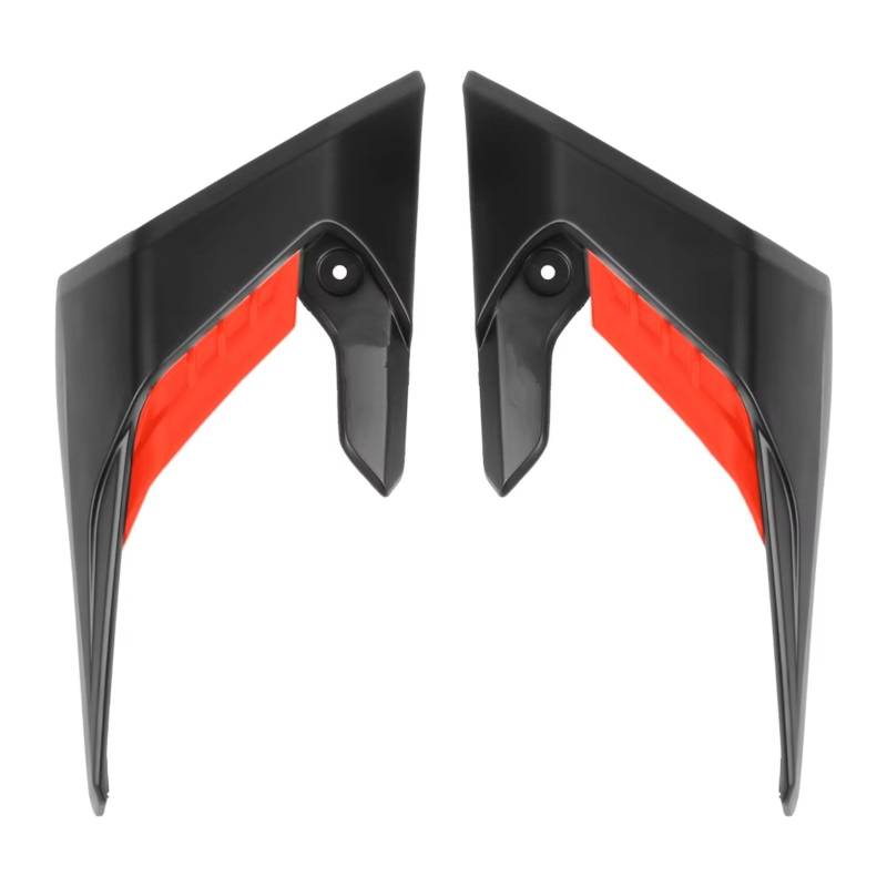 YSSLYEU Motorrad-Winglets Für CB650R 2018 2019 2020 2021 2022 2023 Verkleidung Winglets Fin Trim Abdeckung Motorrad Für Flügel Protector Wind Verkleidung Winglets(Red) von YSSLYEU