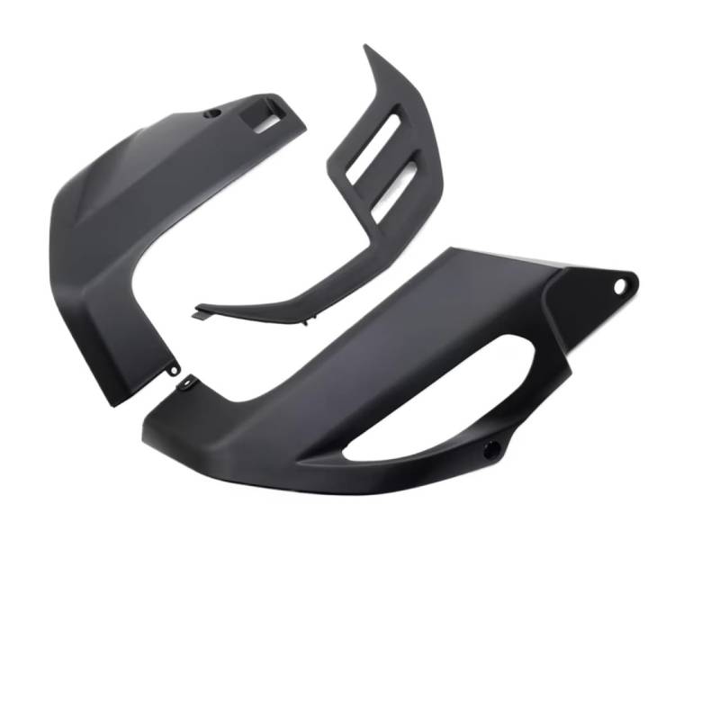 YSSLYEU Motorrad-Winglets Für CB650R 2019 2020 2021 2022 2023 2024 Motor Unterer Spoiler Körper Verkleidung Schutz Schutz Chassis Für Straße Motorrad Zubehör(Black) von YSSLYEU