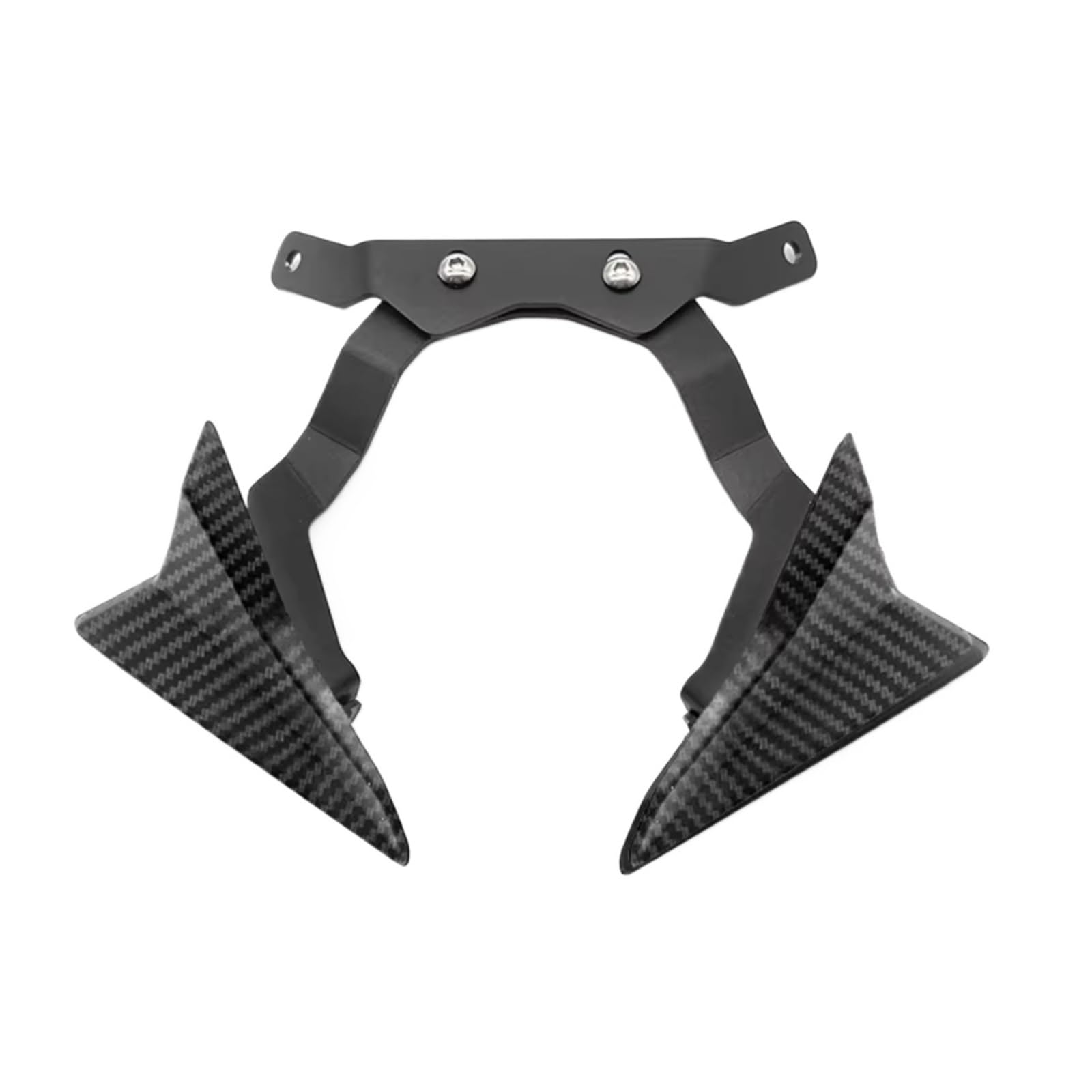 YSSLYEU Motorrad-Winglets Für CB750 Für Hornet 750 2023 2024 Motorrad Vorne Für Flügel Fest Für Flügel Spoiler Deflektor Verkleidung Frontal Für Flügel Zubehör(Carbon Fiber Look) von YSSLYEU