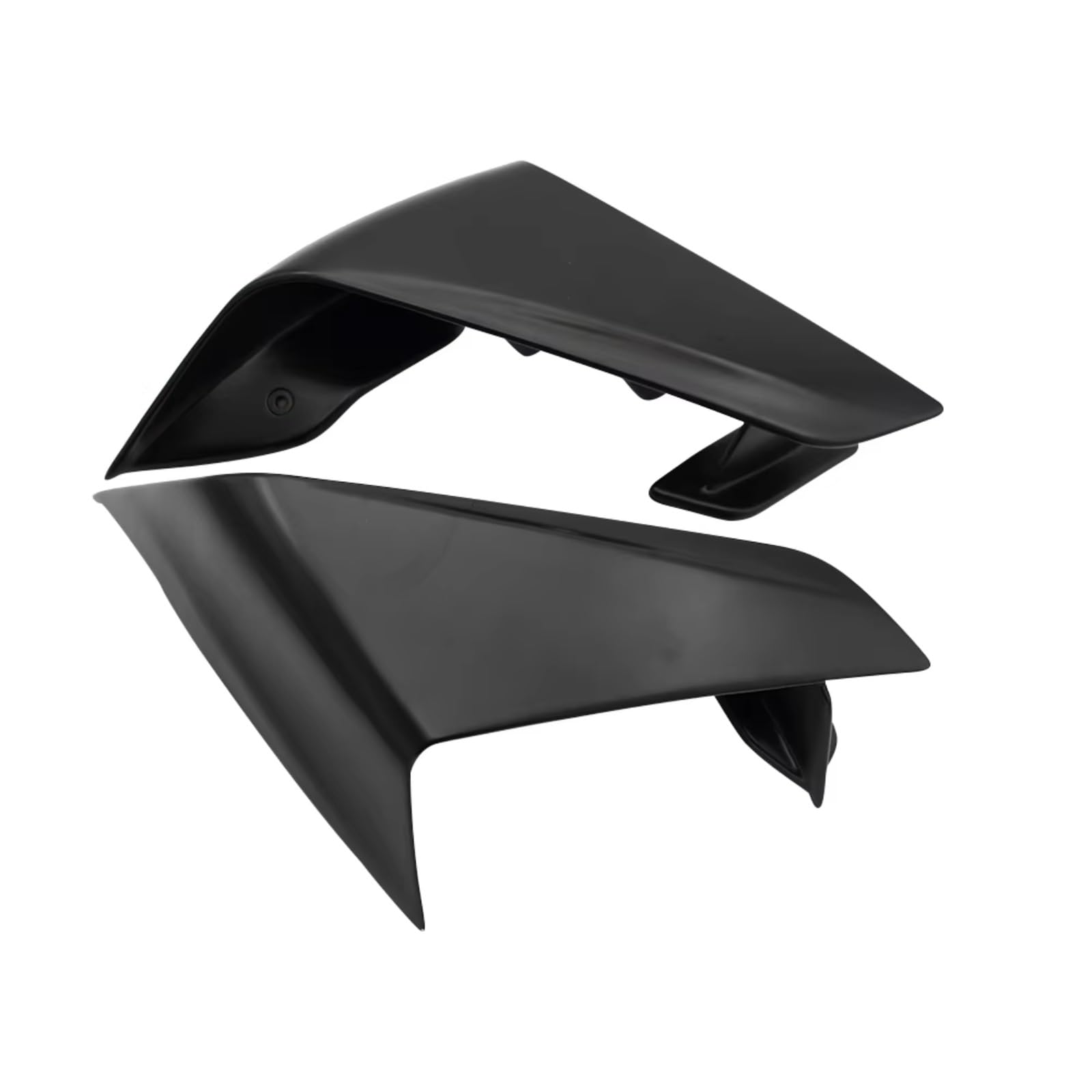 YSSLYEU Motorrad-Winglets Für CBR1000RR 2012 2013 2014 2015 2016 Motorrad Winglets Verkleidung Teile Aerodynamische Kit Feste Für Flügel Verkleidung Spoiler(Bright Black) von YSSLYEU