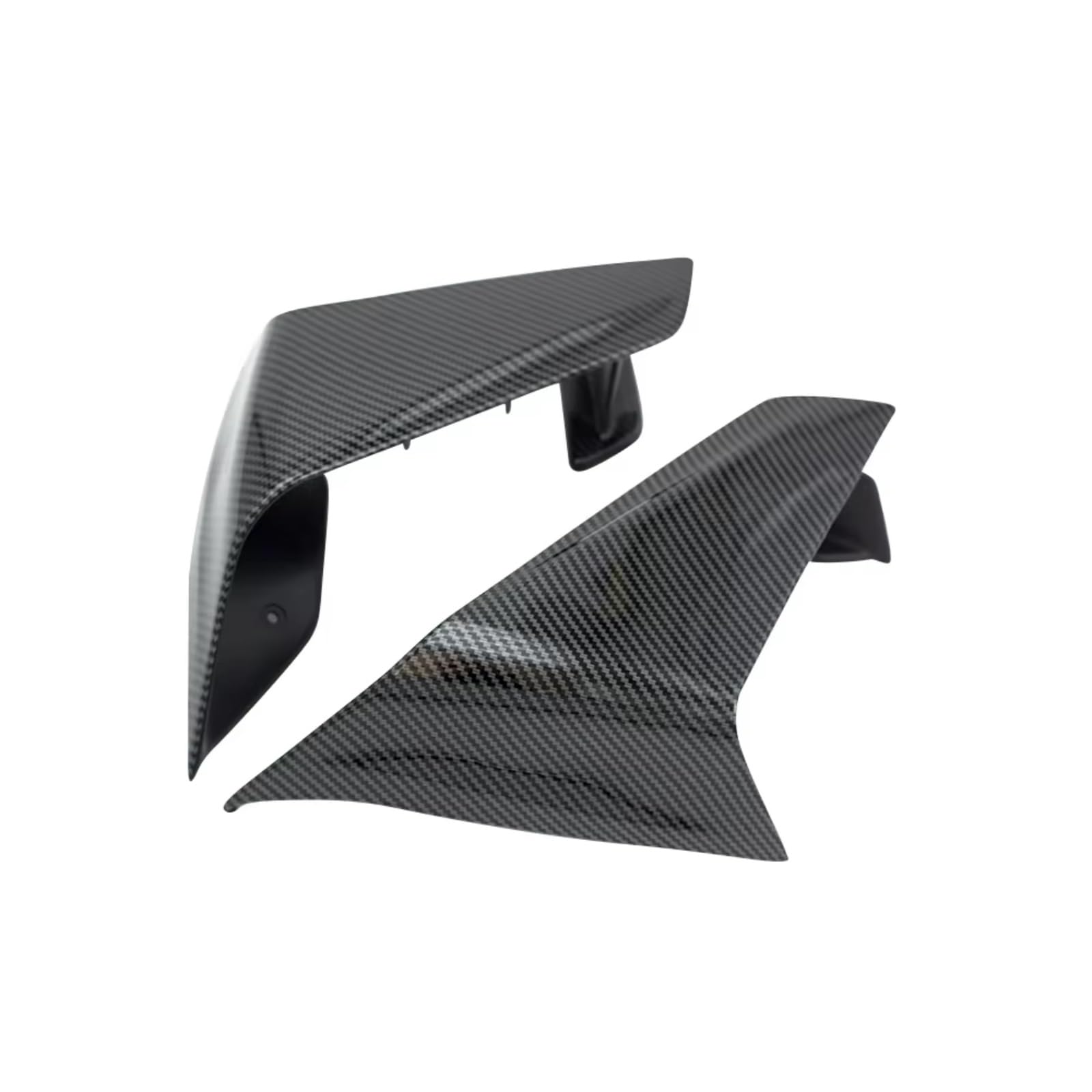 YSSLYEU Motorrad-Winglets Für CBR1000RR 2012 2013 2014 2015 2016 Motorrad Winglets Verkleidung Teile Aerodynamische Kit Feste Für Flügel Verkleidung Spoiler(Carbon Paint) von YSSLYEU