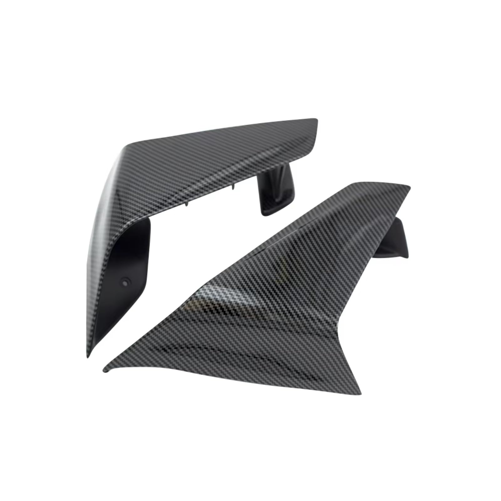 YSSLYEU Motorrad-Winglets Für CBR1000RR 2017 2018 2019 Motorrad Zubehör Air Aerodynamische Spoiler Feste Für Flügel Verkleidung Seite Spoiler Seite Flügel(Carbon Paint) von YSSLYEU