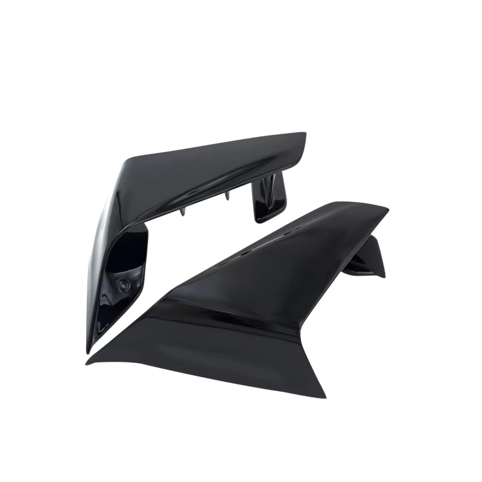 YSSLYEU Motorrad-Winglets Für CBR1000RR 2017 2018 2019 Motorrad Zubehör Air Aerodynamische Spoiler Feste Für Flügel Verkleidung Seite Spoiler Seite Flügel(Shiny Black) von YSSLYEU