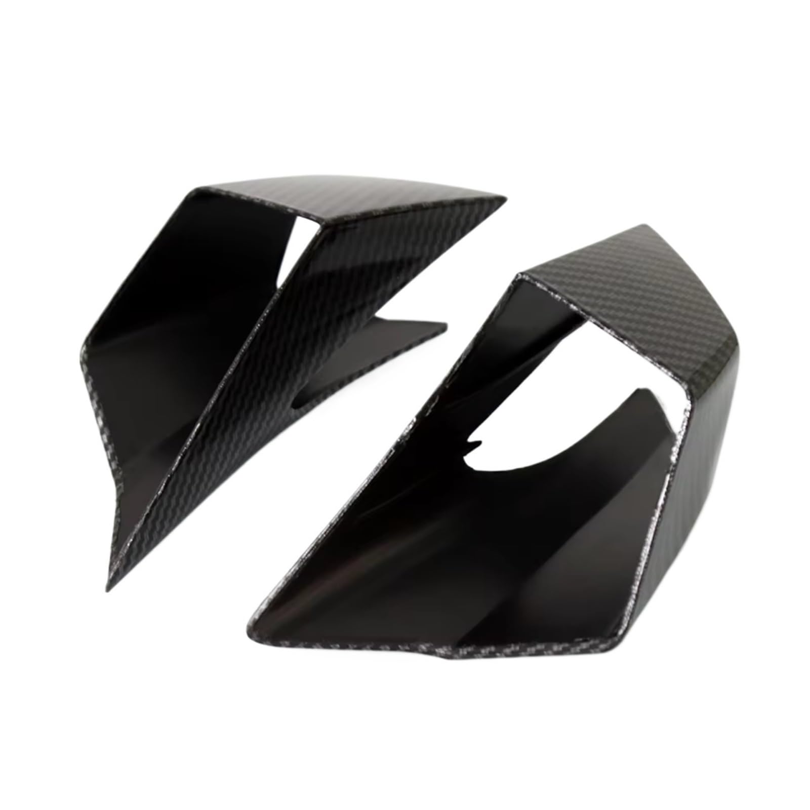 YSSLYEU Motorrad-Winglets Für CBR1000RR 2019 2020 Motorrad Verkleidung Winglets Seite Für Flügel Schutz Abdeckung Kit Spoiler Motorrad Zubehör(Carbon Fiber) von YSSLYEU
