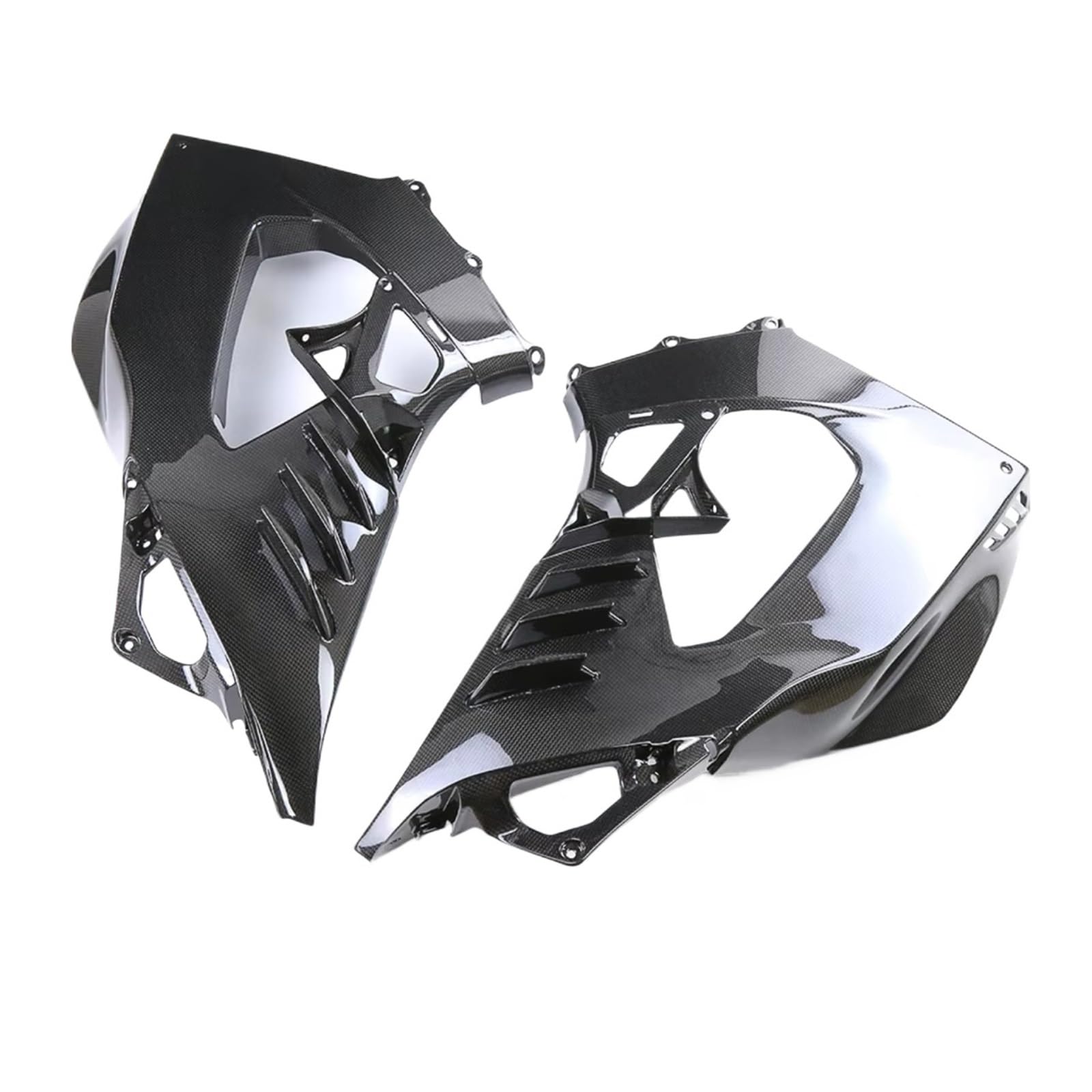 YSSLYEU Motorrad-Winglets Für CBR1000RR-R 2021 2022 2023 2024 Motorrad Verkleidung Kits Seitenteile Schutz Spoiler Abdeckung Schutz Motorrad Zubehör(Plain Weave Glossy) von YSSLYEU