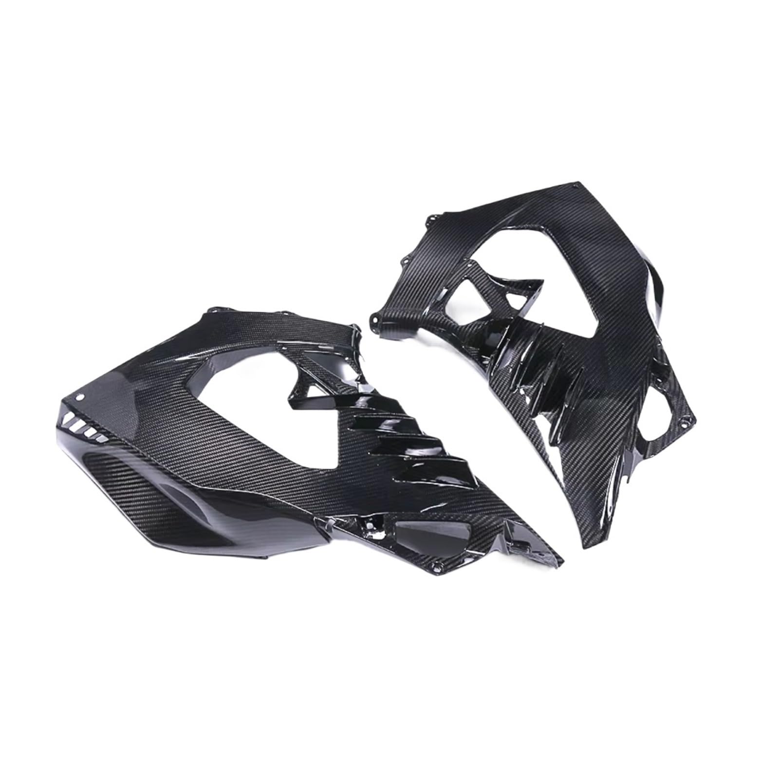 YSSLYEU Motorrad-Winglets Für CBR1000RR-R 2021 2022 2023 2024 Motorrad Verkleidung Kits Seitenteile Schutz Spoiler Abdeckung Schutz Motorrad Zubehör(Twill Weave Glossy) von YSSLYEU