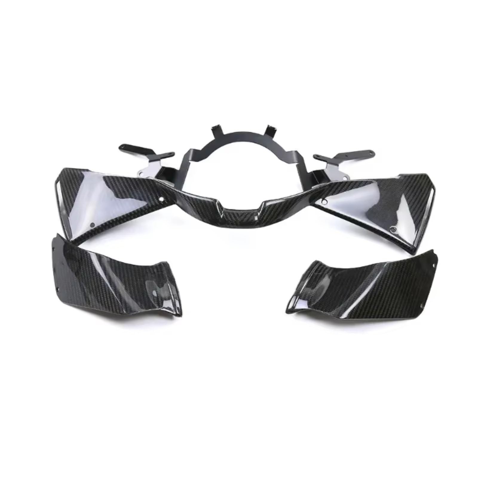 YSSLYEU Motorrad-Winglets Für CBR1000RRR 2021 2022 2023 Carbon Fiber Motorrad Aerodynamische Für Flügel Spoiler Deflektor Winglets Kits Motorrad Zubehör(Twill Weave Glossy) von YSSLYEU