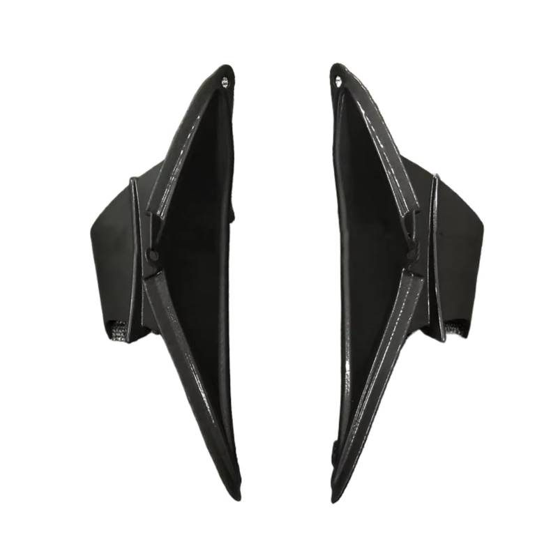 YSSLYEU Motorrad-Winglets Für CBR650R 2019 2020 2021 2022 2023 Körper Seite Zier Winglets Rahmen Spoiler Verkleidung Aerodynamische Für Flügel Motorrad Zubehör(Matte Black) von YSSLYEU