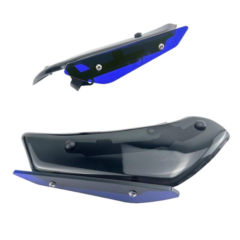 YSSLYEU Motorrad-Winglets Für CBR650R 2019 2020 2021 2022 2023 Motorrad Abtrieb Für Sport Seite Spoiler Aerodynamische Für Flügel Deflektor Verkleidung Schutz(Blue) von YSSLYEU
