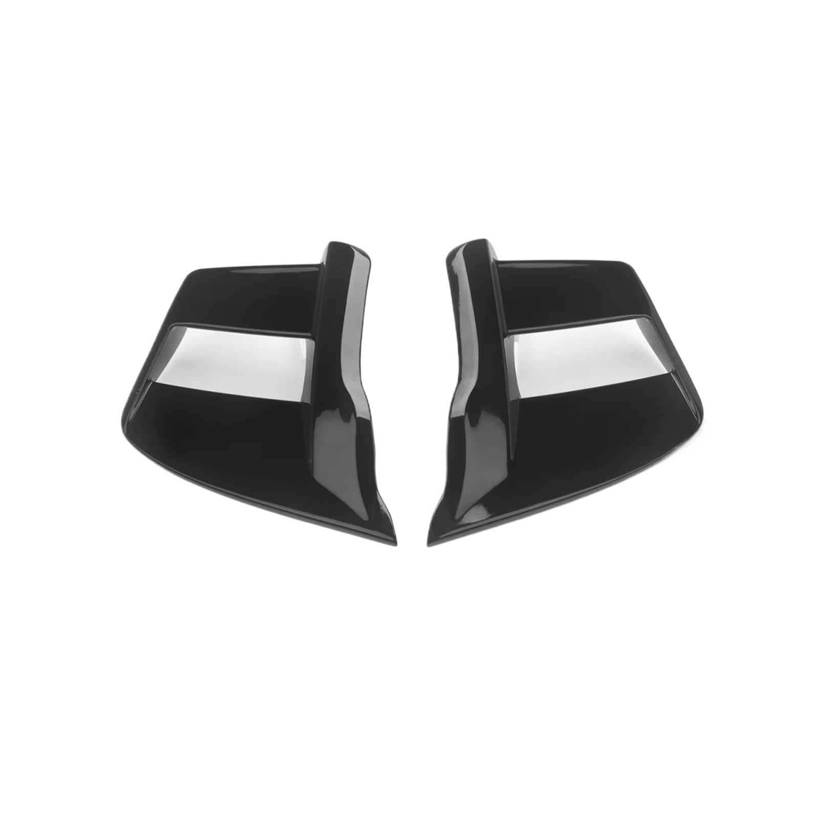 YSSLYEU Motorrad-Winglets Für CBR650R 2019 2020 2021 2022 2023 Motorrad Feste Für Flügel Seite Spoiler Aerodynamische Für Flügel Motorrad Zubehör(Bright Black) von YSSLYEU