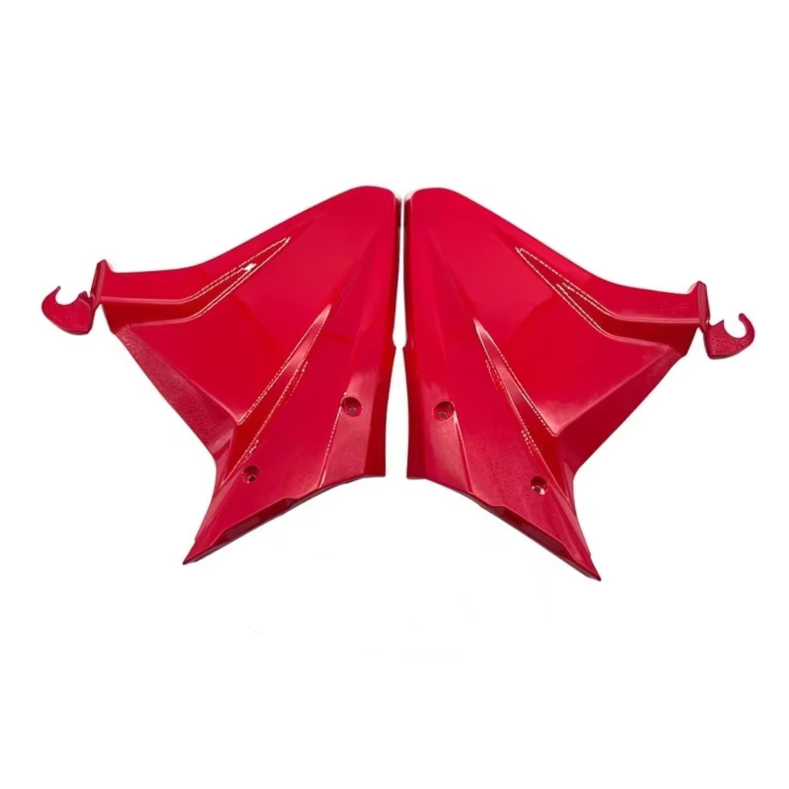 YSSLYEU Motorrad-Winglets Für CBR650R 2019 2020 2021 2022 2023 Motorrad Rahmen Spoiler Körper Seite Abdeckung Panel Rahmen Gugel Verkleidung Motorrad Zubehör(Red) von YSSLYEU