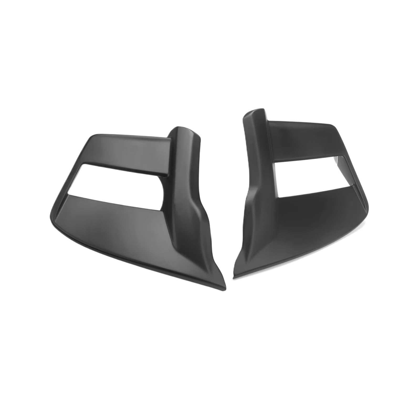 YSSLYEU Motorrad-Winglets Für CBR650R 2019 2020 2021 2022 2023 Motorrad Windschutzscheibe Feste Für Flügel Seite Spoiler Aerodynamische Flügel Motorrad Zubehör(Matte Black) von YSSLYEU