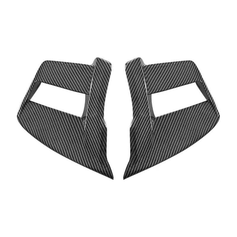 YSSLYEU Motorrad-Winglets Für CBR650R 2019 2020 2021 2022 2023 Motorrad Windschutzscheibe Feste Für Flügel Seite Spoiler Aerodynamische Für Flügel Motorrad Zubehör(Carbon Paint) von YSSLYEU