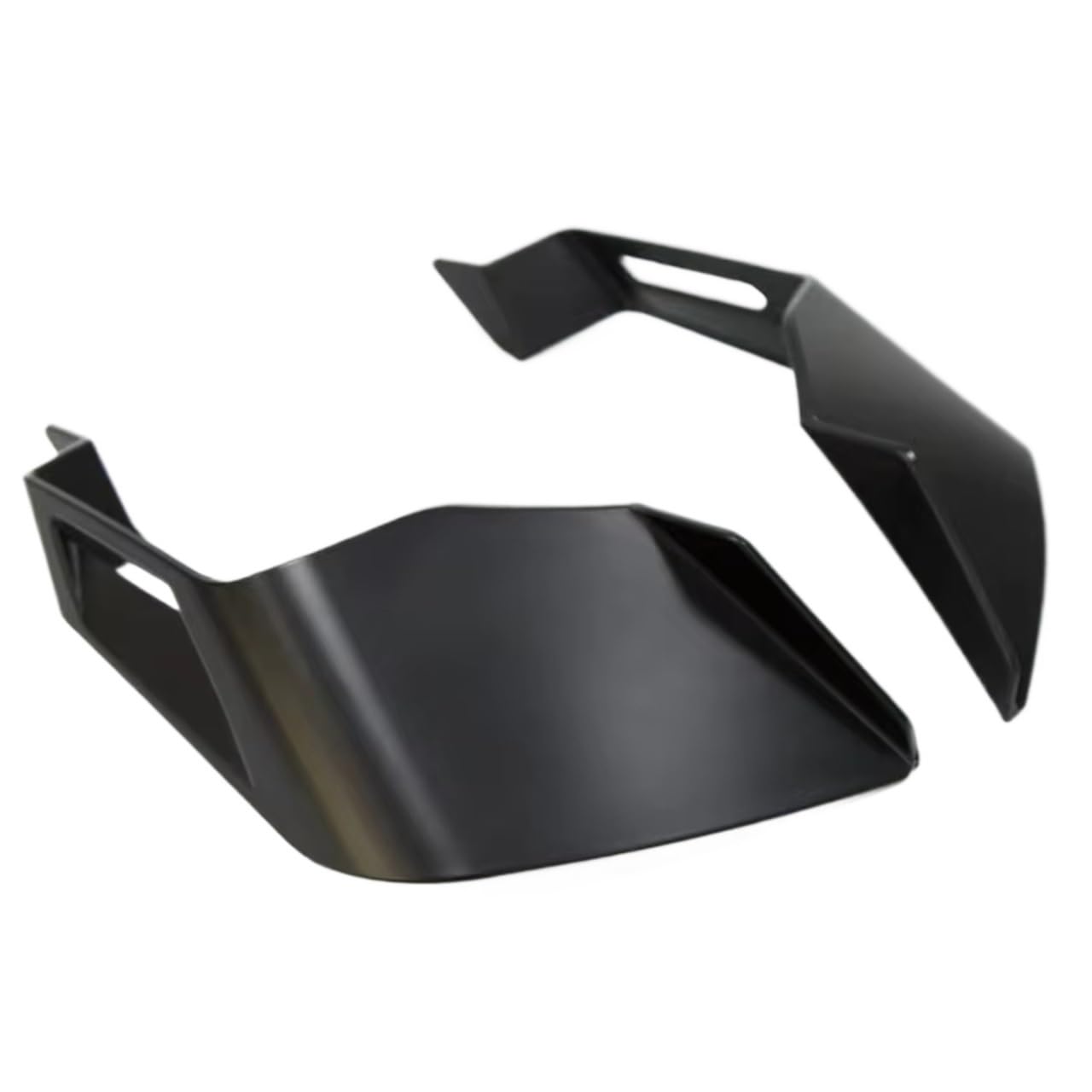 YSSLYEU Motorrad-Winglets Für CBR650R 2019 2020 2021 2022 2023 Motorrad Winglets Aerodynamische Für Flügel Kit Feste Seitenflügel Spoiler Verkleidung Motorrad Zubehör(Matte Black) von YSSLYEU