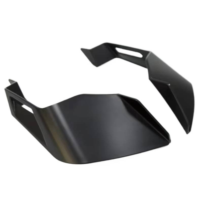YSSLYEU Motorrad-Winglets Für CBR650R 2019 2020 2021 2022 2023 Motorrad Winglets Aerodynamische Für Flügel Kit Feste Seitenflügel Spoiler Verkleidung Motorrad Zubehör(Matte Black) von YSSLYEU