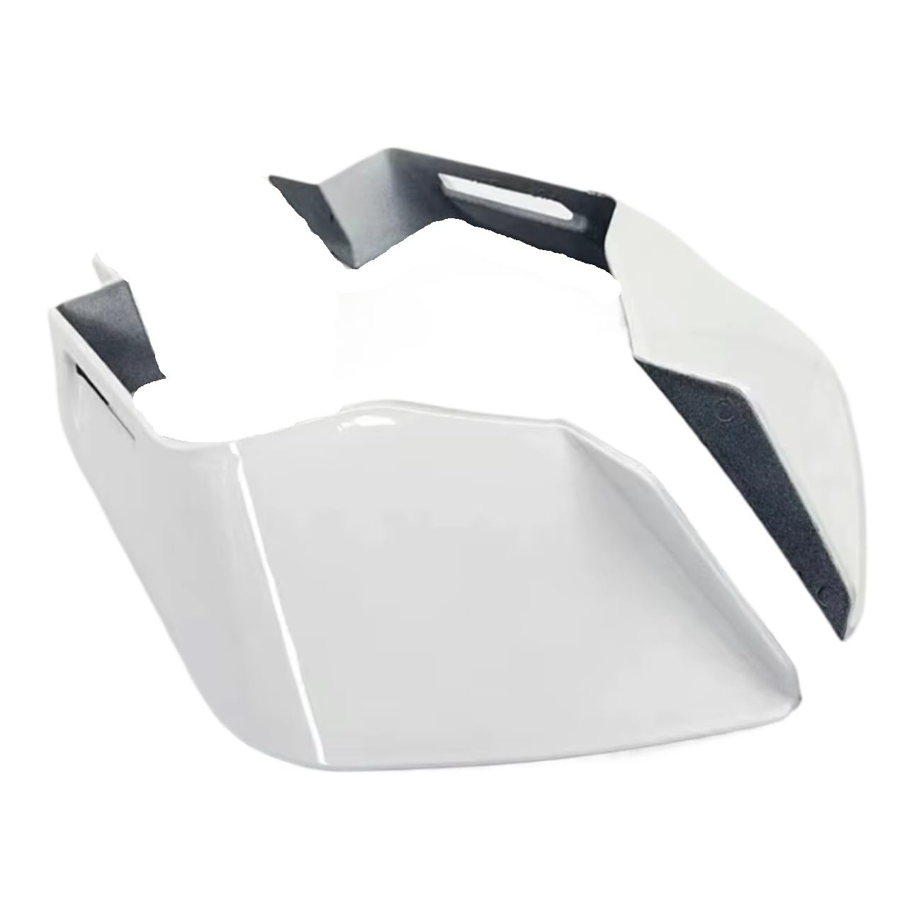 YSSLYEU Motorrad-Winglets Für CBR650R 2019 2020 2021 2022 2023 Motorrad Winglets Aerodynamische Für Flügel Kit Feste Seitenflügel Spoiler Verkleidung Motorrad Zubehör(White) von YSSLYEU