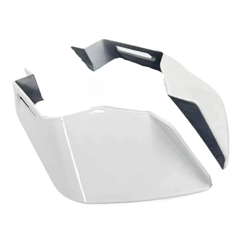 YSSLYEU Motorrad-Winglets Für CBR650R 2019 2020 2021 2022 2023 Motorrad Winglets Aerodynamische Für Flügel Kit Feste Seitenflügel Spoiler Verkleidung Motorrad Zubehör(White) von YSSLYEU