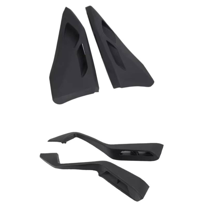YSSLYEU Motorrad-Winglets Für CRF1000L Für Africa Für Twin Für Adventure Sports 2018 2019 2020 Motorrad Oberen Und Unteren Windabweiser Seite Spoiler Verkleidung(Lower and Upper) von YSSLYEU