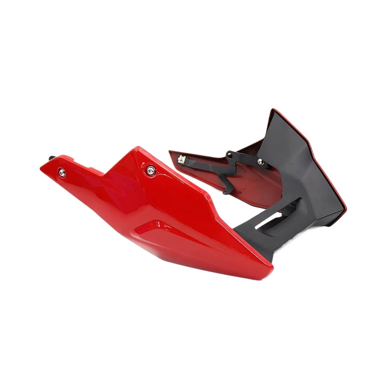 YSSLYEU Motorrad-Winglets Für F900R Für F900XR 2020 2021 Niedrigeren Motor Chassis Schutz Skid Platte Spoiler Für Expedition Abdeckung Bauch Für Pan Protector(Red) von YSSLYEU