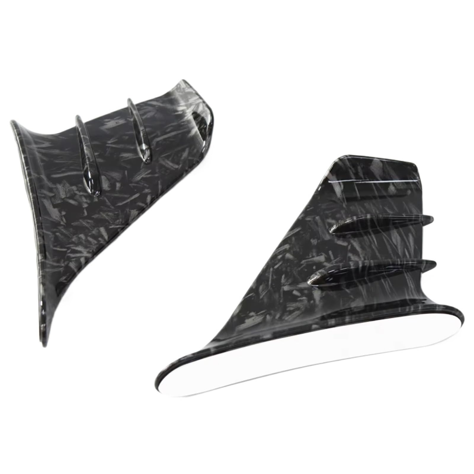 YSSLYEU Motorrad-Winglets Für HP4 Für F750GS Für F850GS Motorrad Verkleidung Seite Winglet Aerodynamische Für Flügel Deflektor Spoiler Motorrad Zubehör(Forged Pattern) von YSSLYEU