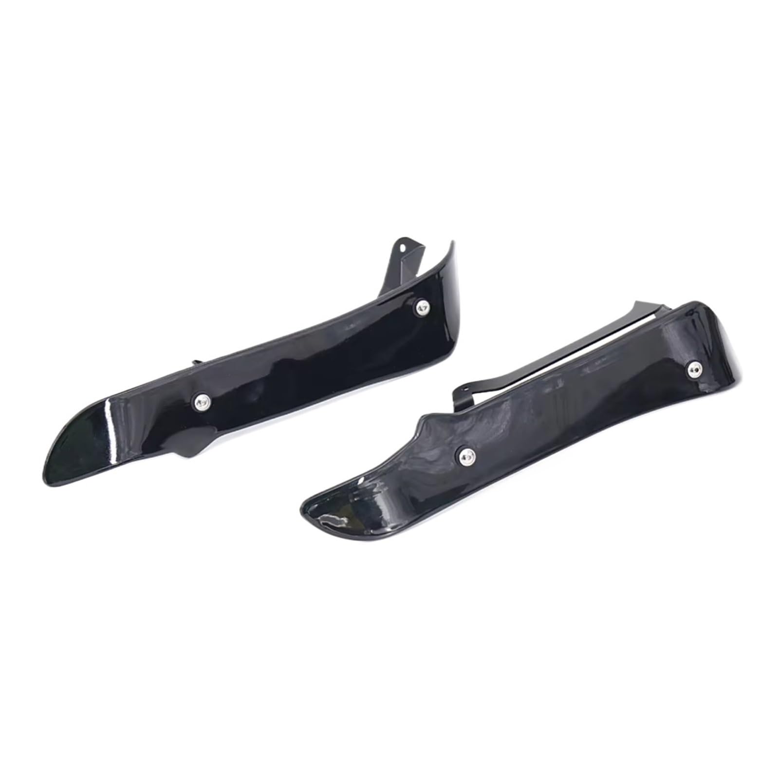 YSSLYEU Motorrad-Winglets Für K1600GT 2017 Windschutzscheibe Verkleidung Zubehör Motorrad Acryl Windabweiser Seite Spoiler Motorrad Ersatz Teile(Black) von YSSLYEU