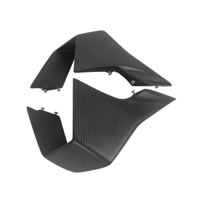 YSSLYEU Motorrad-Winglets Für M1000RR 2023 2023 Flügel Verkleidung Vorne Aerodynamische Spoiler Winglet Motorrad Zubehör Motorrad Ersatzteile(Matt Blcak) von YSSLYEU