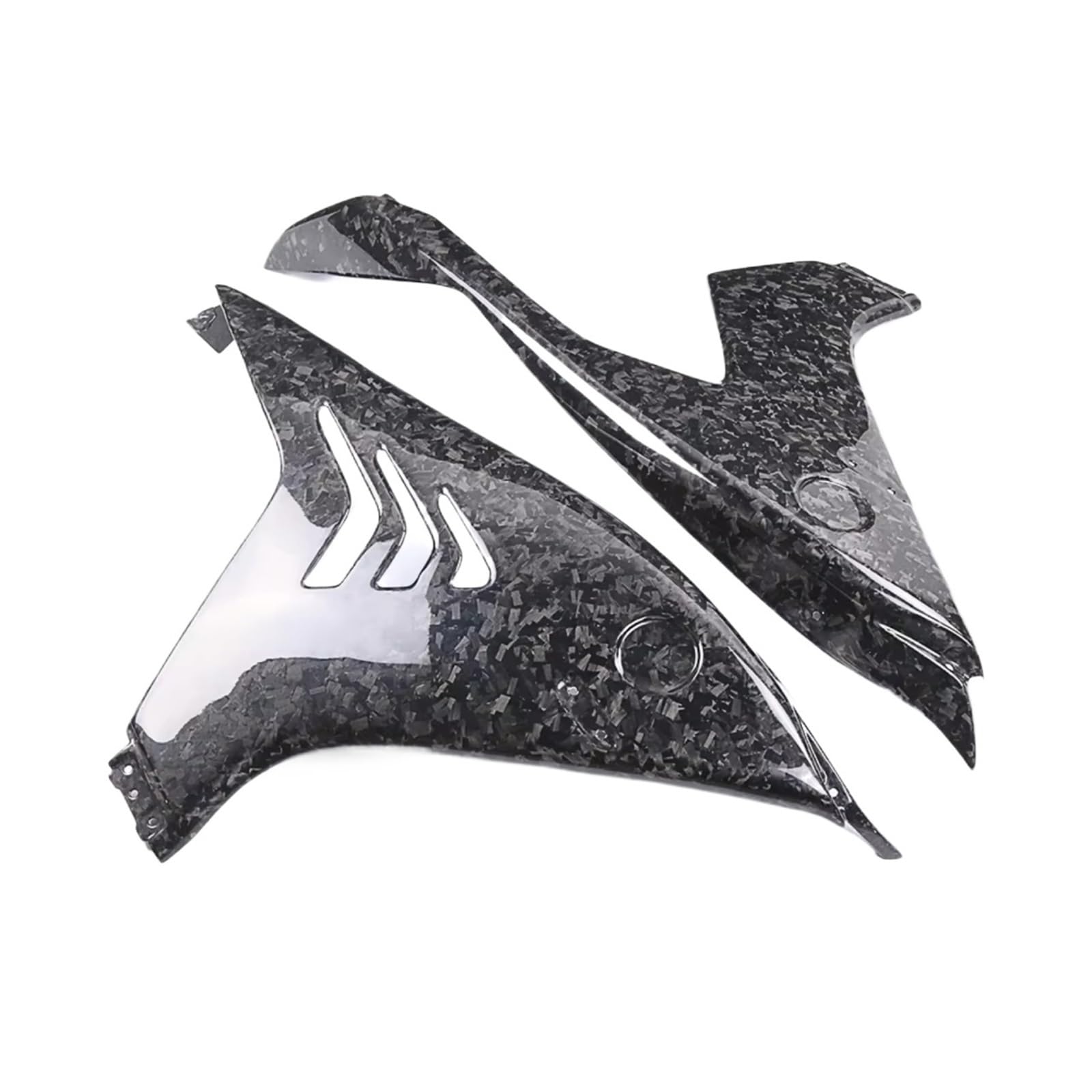 YSSLYEU Motorrad-Winglets Für M1000RR 2023 2024 Motorrad Winglets Verkleidungen Links Rechts Spoiler Seitenteile Motorrad Zubehör Motorrad Ersatzteile(Forged Weave Glossy) von YSSLYEU