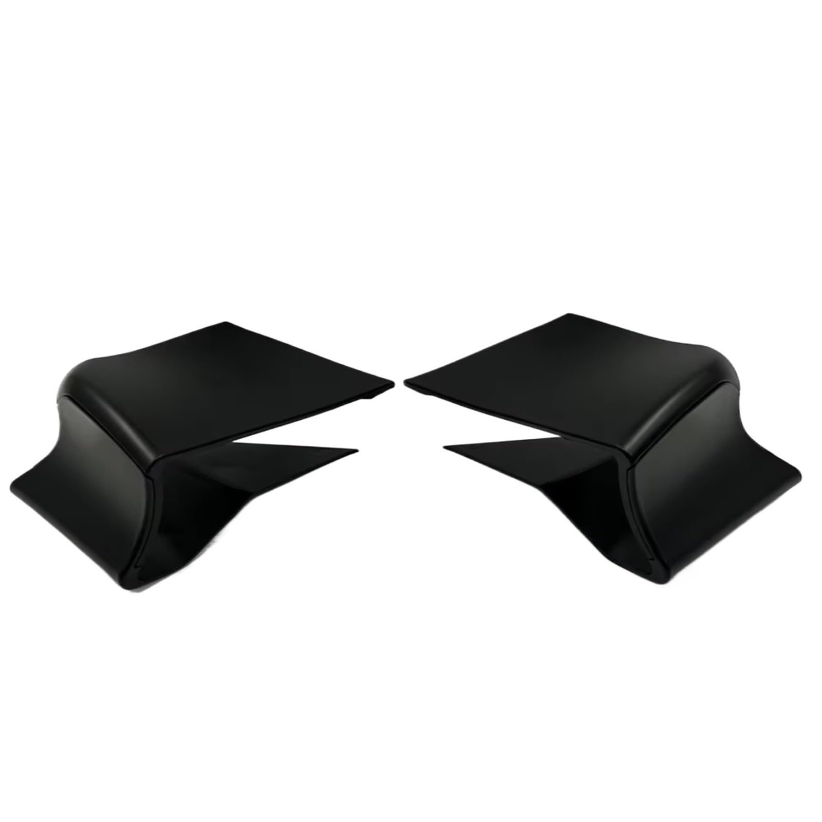 YSSLYEU Motorrad-Winglets Für Ninja Für ZX-4R Für ZX-4RR Für ZX25R Motorrad Winglet Aerodynamische Flügel Kit Spoiler Front Air Für Wing Kit Spoiler(Matte Black) von YSSLYEU