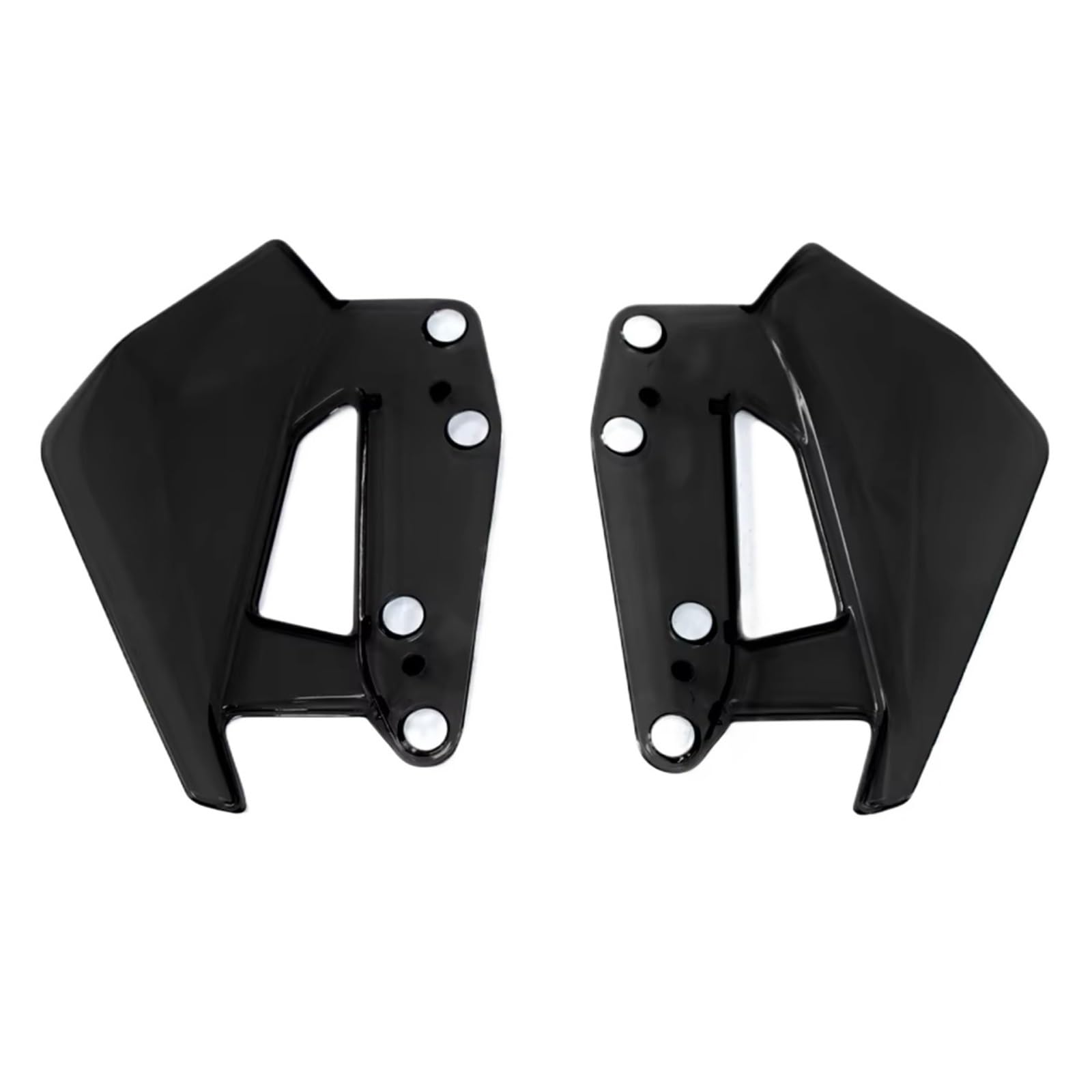 YSSLYEU Motorrad-Winglets Für R1300GS 2024 Motorrad Seite Deflektor Spoiler Windschutzscheibe Front Windabweiser Seitenspoiler Motorrad Zubehör(Black) von YSSLYEU
