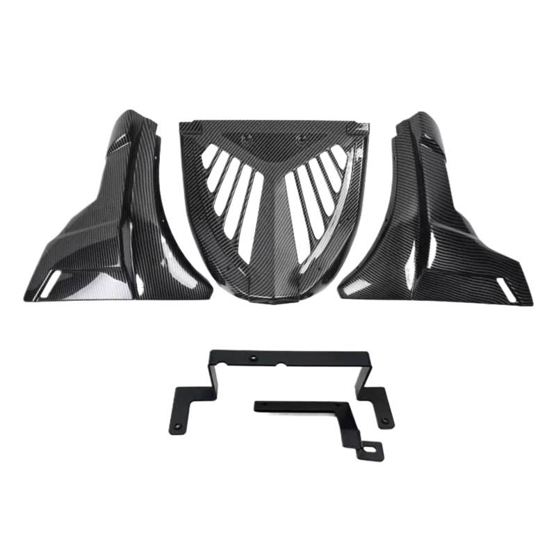 YSSLYEU Motorrad-Winglets Für Rebel Für CMX-500 2017 2018 2019 2020 2021 2022 2023 2024 Bauch Für Pan Unteren Motor Spoiler Verkleidung Wachen Abdeckung Motorrad Bellypan(Carbon Fiber Look) von YSSLYEU