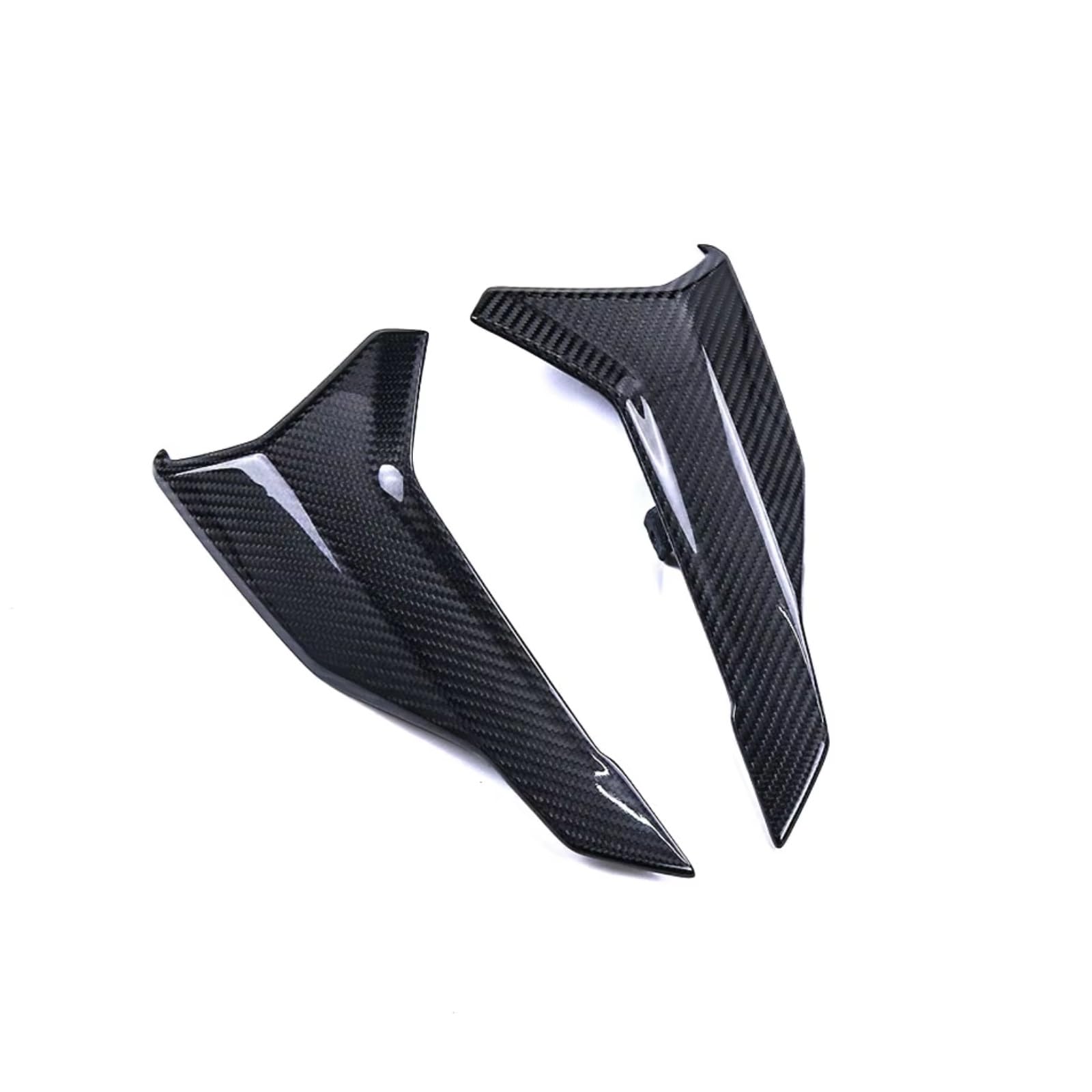 YSSLYEU Motorrad-Winglets Für S1000R 2021 2022 2023 2024 Motorrad Spoiler Hinten Schwanz Für Sitz Seite Panels Verkleidung Motorrad ZubehörPlatten(Twill Glossy) von YSSLYEU