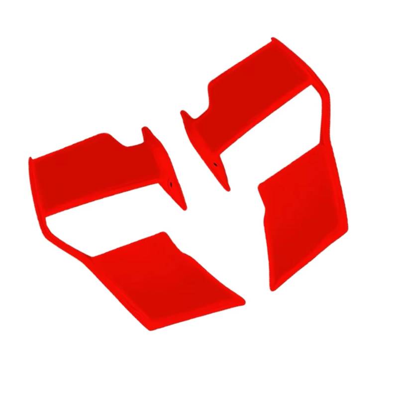 YSSLYEU Motorrad-Winglets Für S1000R 2021 2022 2023 Windschutzscheibe Spoiler Motorrad Front Verkleidung Winglets Seite Winglet Aerodynamische Für Flügel Kit Spoiler(Red) von YSSLYEU