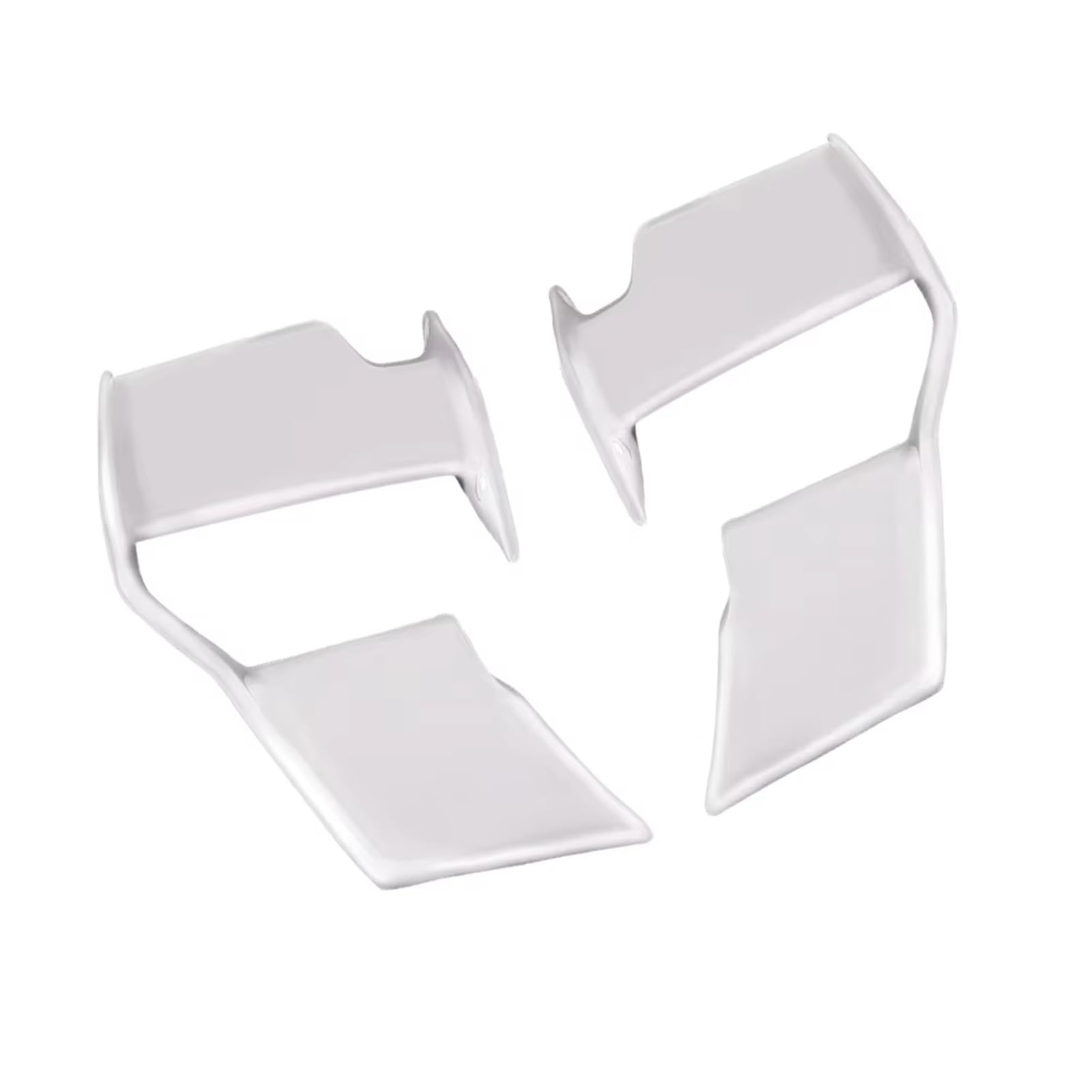 YSSLYEU Motorrad-Winglets Für S1000R 2021 2022 2023 Windschutzscheibe Spoiler Motorrad Front Verkleidung Winglets Seite Winglet Aerodynamische Für Flügel Kit Spoiler(White) von YSSLYEU