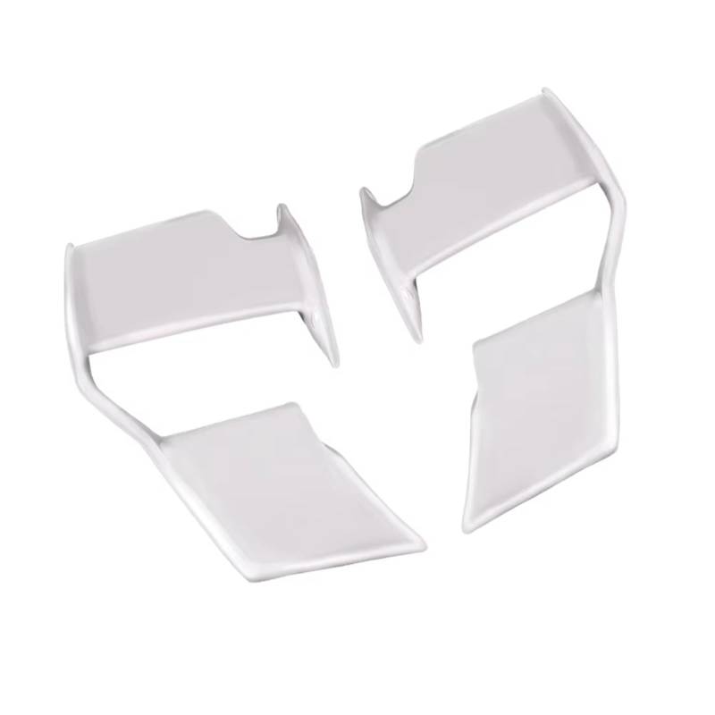 YSSLYEU Motorrad-Winglets Für S1000R 2021 2022 2023 Windschutzscheibe Spoiler Motorrad Front Verkleidung Winglets Seite Winglet Aerodynamische Für Flügel Kit Spoiler(White) von YSSLYEU