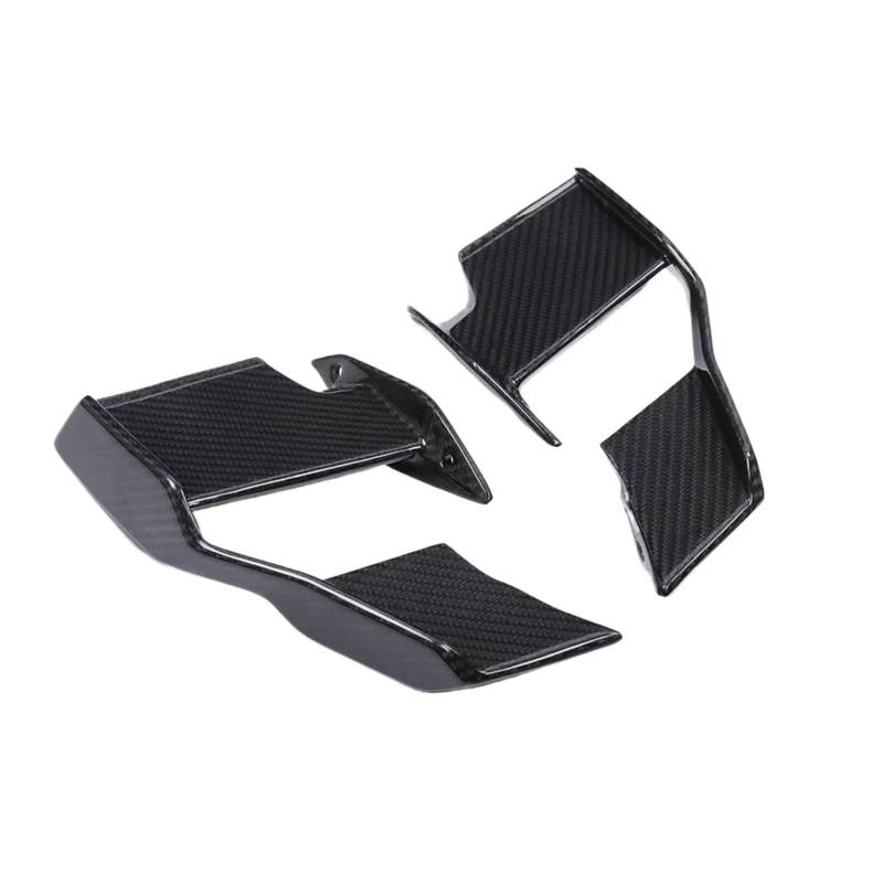 YSSLYEU Motorrad-Winglets Für S1000R Für M1000R 2021 2022 2023 Motorrad Zubehör Feste Flügel Spoiler Carbon Fiber Winglets Set Seite Air Deflektor Verkleidung von YSSLYEU