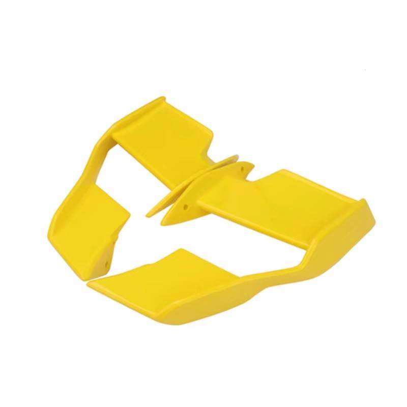 YSSLYEU Motorrad-Winglets Für S1000R Für S1000R Für M1000R 2021 2022 2023 Motorräder Verkleidung Seite Winglet Aerodynamische Für Flügel Kit Spoiler Motorrad Zubehör(Bright Yellow) von YSSLYEU
